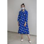 Халат фланелевый на запах