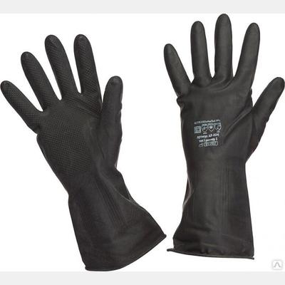 Перчатки технические кислотощелочестойкие (КЩС) тип 1
