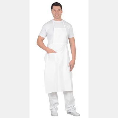 Фартук пекаря/повара ткань х/б белый