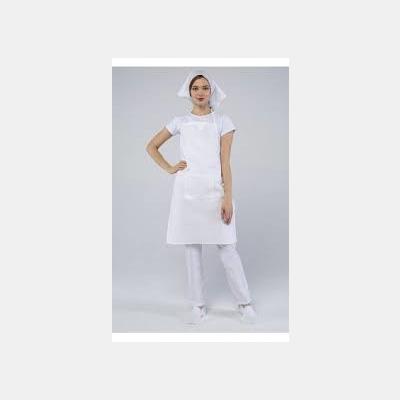 Фартук пекаря/повара ткань ТИСИ белый