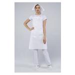 Фартук пекаря/повара ткань ТИСИ белый купить в Минске, цена