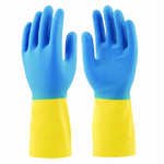 Перчатки латексные, хозяйственные , двойной цвет /240 пар ТМ