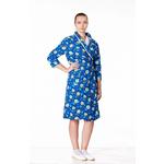 Халат фланелевый на запах