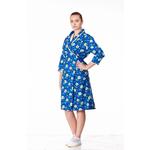 Халат фланелевый на запах