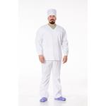 Колпак медицинский ткань х/б белый