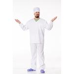 Колпак медицинский ткань х/б белый