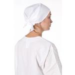 Косынка медицинская ткань х/б белая купить в Минске, цена