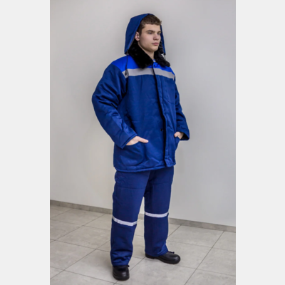 КУРТКА БРИГАДИР С СОП СИНТЕПОН (ТК.СМЕСОВАЯ) МЕХ.ВОРОТ + КАПЮШОН