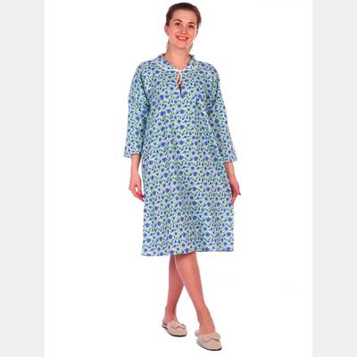 Сорочка женская полуприлегающего силуэта, удлиненная