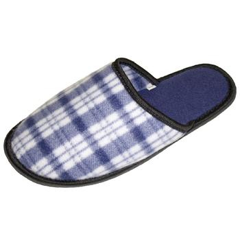 Тапочки домашние на вырубной подошве мужские закрытые