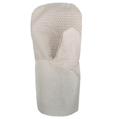 Рукавицы из двунитки х/б аппрет. 240 г/кв.м. с двойным наладонником (подл.двунитка 210+-10г.кв.м.)